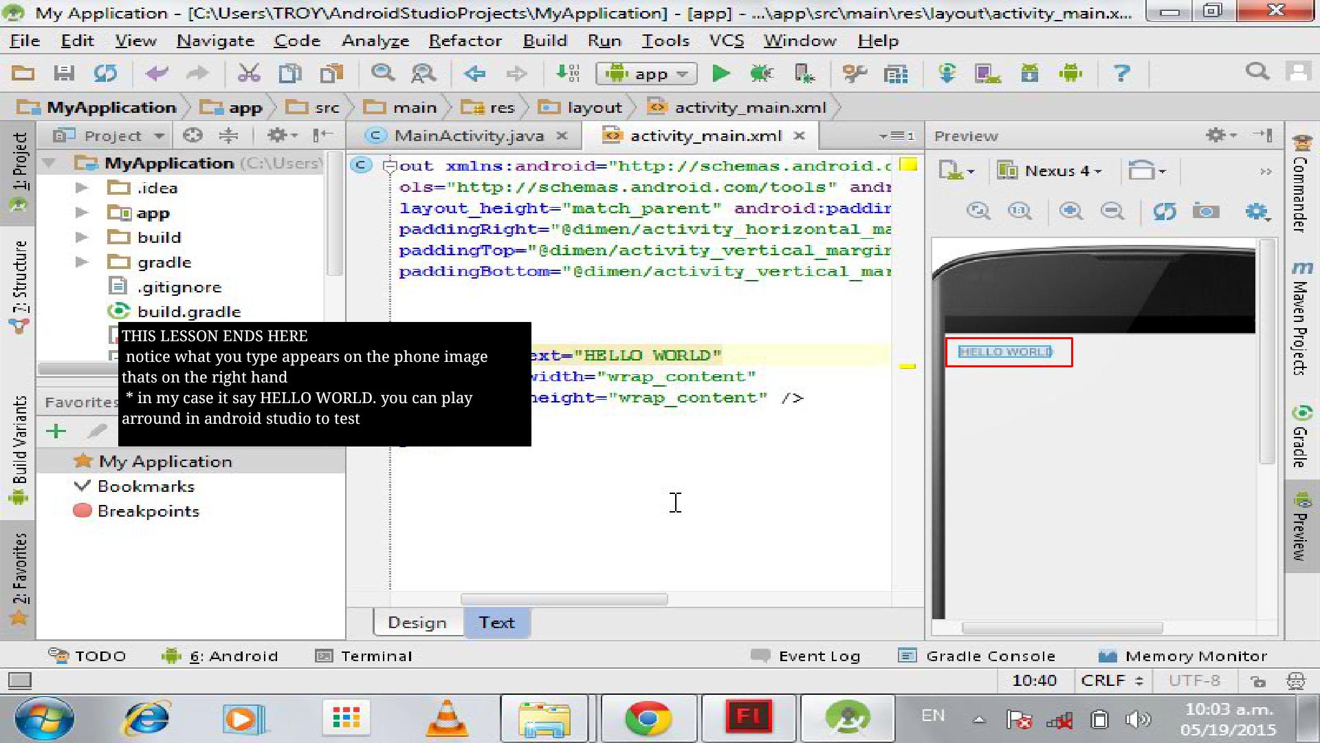 Android Studio Live Tutorial for Android - APK Download