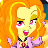 Adagio Dazzle Dress Up MLPEG