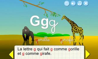L'alphabet des Animaux Demo capture d'écran 1