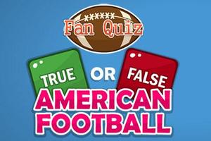 American Football Fan Quiz poster