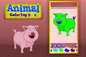 Animal Coloring Book Ekran Görüntüsü 1