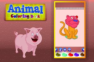 Animal Coloring Book Ekran Görüntüsü 2