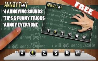 FREE Annoy Toy Chalkboard App poster