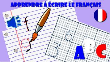 ABC Learn  the French alphabet Affiche