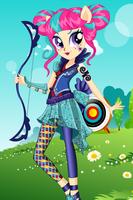 Archery Pinkie Pie Rarity Fluttershy Twilight syot layar 2