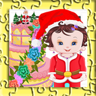 Baby Lisi Christmas Cake Jigsaw Puzzle ikona