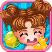 Baby care&amp;baby dressup icon