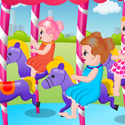 Kids Games: Baby in Theme Park icône