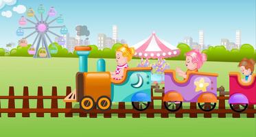 Kids Games: Baby in Theme Park screenshot 1