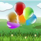 Kids Math Game Balloon Pop icône