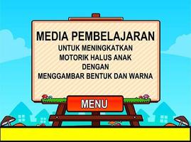 پوستر Menggambar Bentuk & Warna