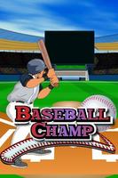 béisbol Champ Poster