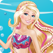 Dress Up Barbie Mermaid Tale