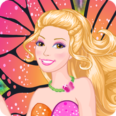 Dress Up Barbie Mariposa Game