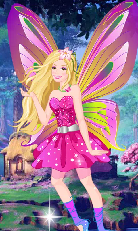 Barbie: Mariposa Dress Up