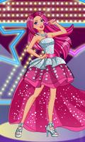 Dress Up Barbie Rock N Royals 포스터