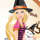 Dress Up Barbie Halloween icône