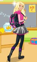 Dress Up Barbie Back to School स्क्रीनशॉट 1