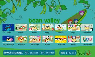 Learn Chinese with Beandolls Plakat