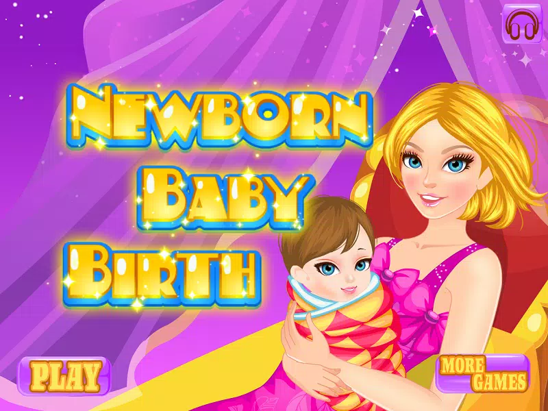 Newborn Birth Baby Games APK + Mod for Android.