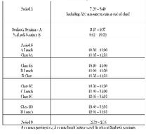 Bell Schedule स्क्रीनशॉट 1