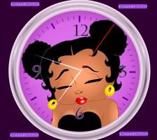 Betty Boo sexy pinup Clock capture d'écran 1