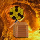 Big Golden Cave Land Escape icône