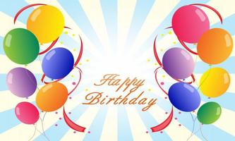 برنامه‌نما Birthday Greeting Cards Free عکس از صفحه