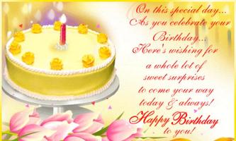 Birthday Greeting Cards Free screenshot 2