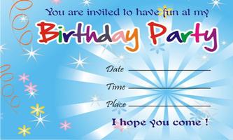 Birthday Invitation Cards screenshot 1