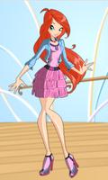 Dress Up Bloom Winx постер