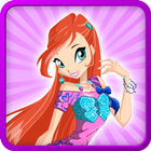 Dress up Bloom Winx أيقونة