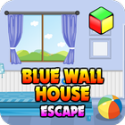 Simple Escape Games - Blue Wall House Escape icône