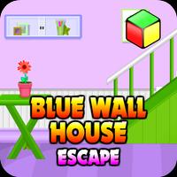 Simple Escape Games - Blue Wall House Escape Affiche