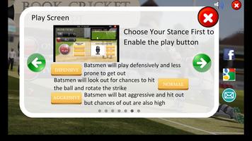 Book Cricket Simulator capture d'écran 3