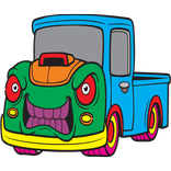 ”Car coloring book