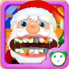 關懷聖誕老人牙齒