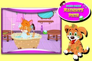 Caring Games : Naughty Pets स्क्रीनशॉट 3