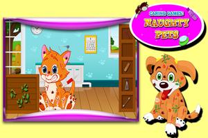 Caring Games : Naughty Pets स्क्रीनशॉट 2