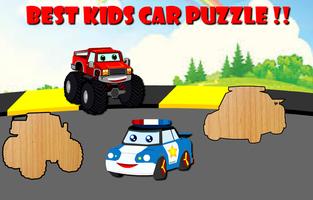 Cars Cartoon Puzzle Affiche