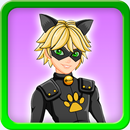 Dress up Cat Noir Miraculous aplikacja