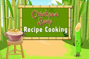 Chickpea Soup Recipe Cooking Cartaz