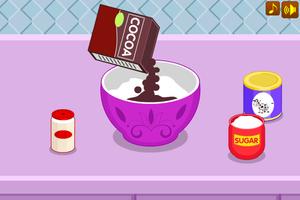Chocolate royal cake game screenshot 1