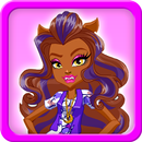 Dress up Clawdeen Wolf aplikacja