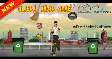 Clean India Mission Game poster