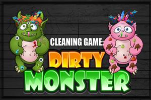 Cleaning Game : Dirty Monster Affiche