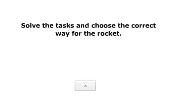 Rocket - speed of mind. Mathematics and Space. screenshot 1