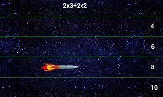 Rocket - speed of mind. Mathematics and Space. screenshot 2