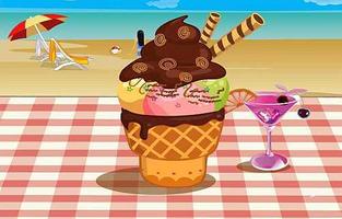 Cooking Ice Cream Game Screenshot 2