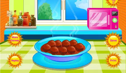 Meatballs food cooking games APK download